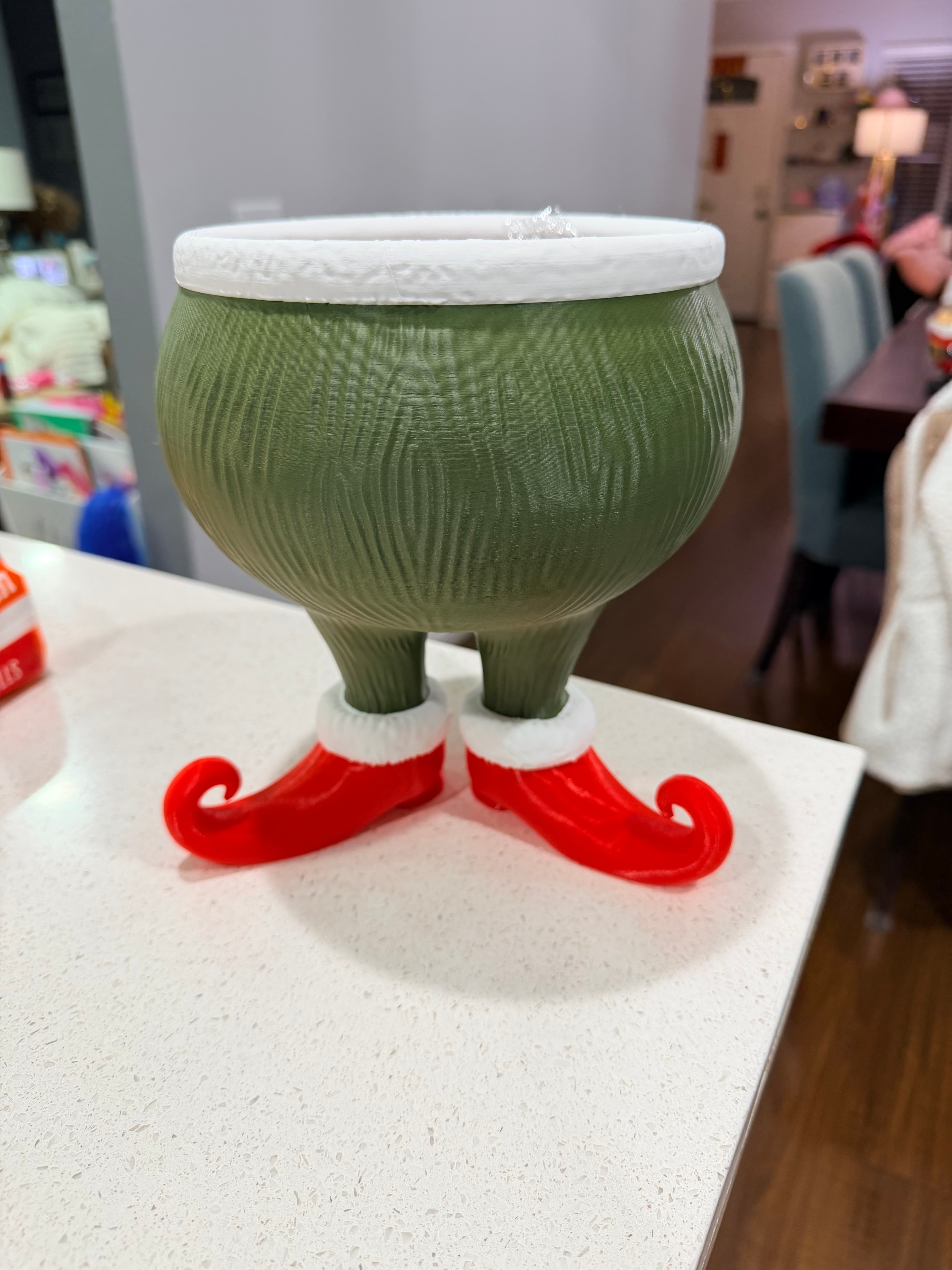 Grinch Bowl - lower body