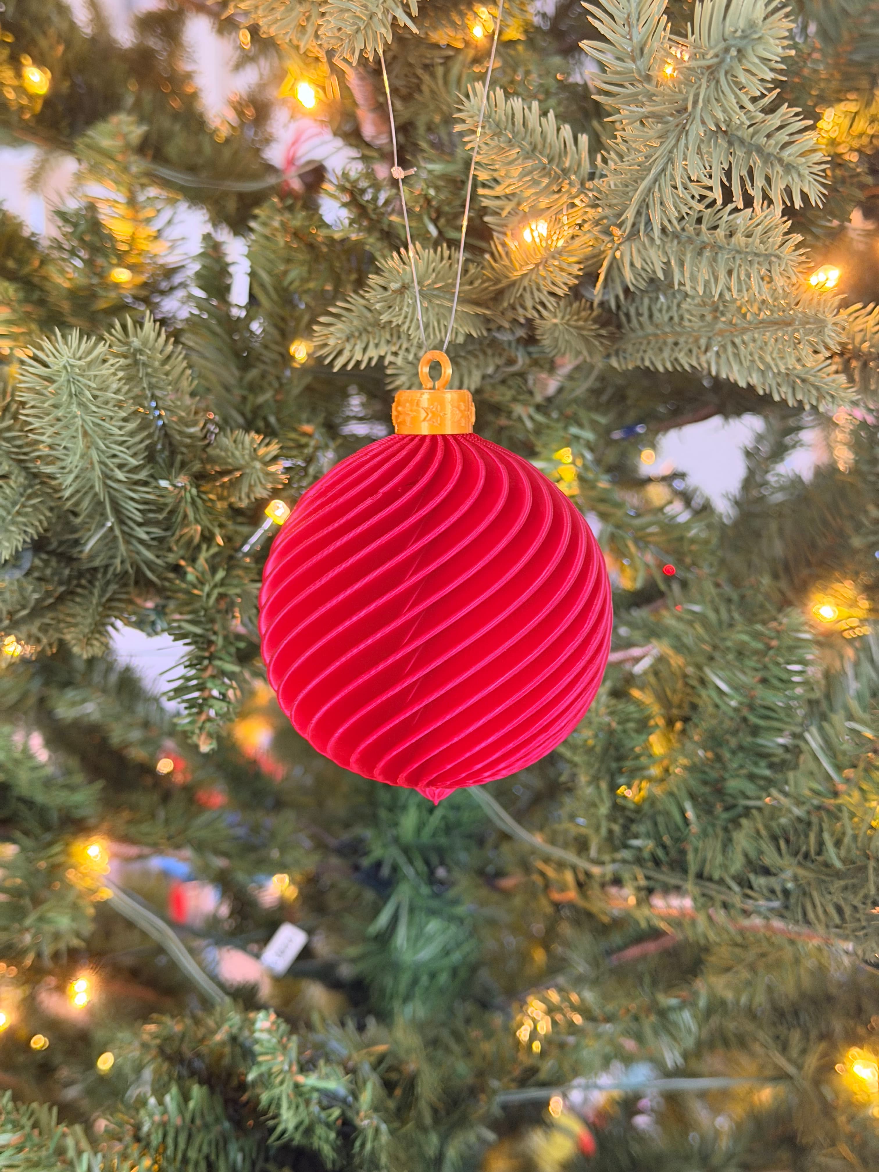 Ornaments - Spirals, Knitted, and Fuzzy 2