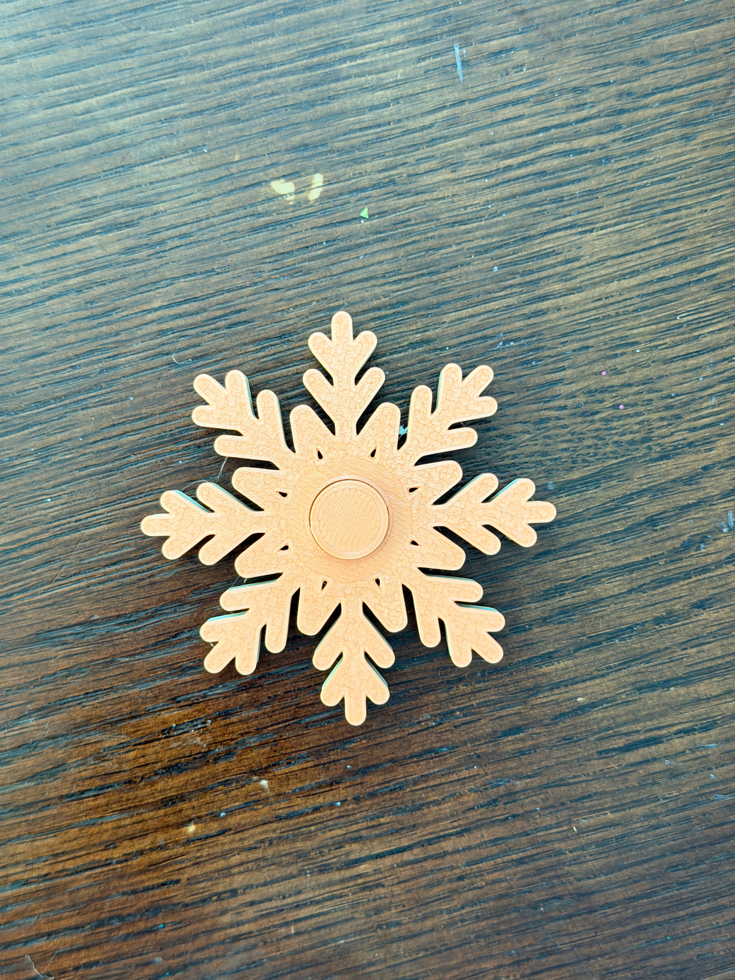 Snowflake Fidget Spinner 2