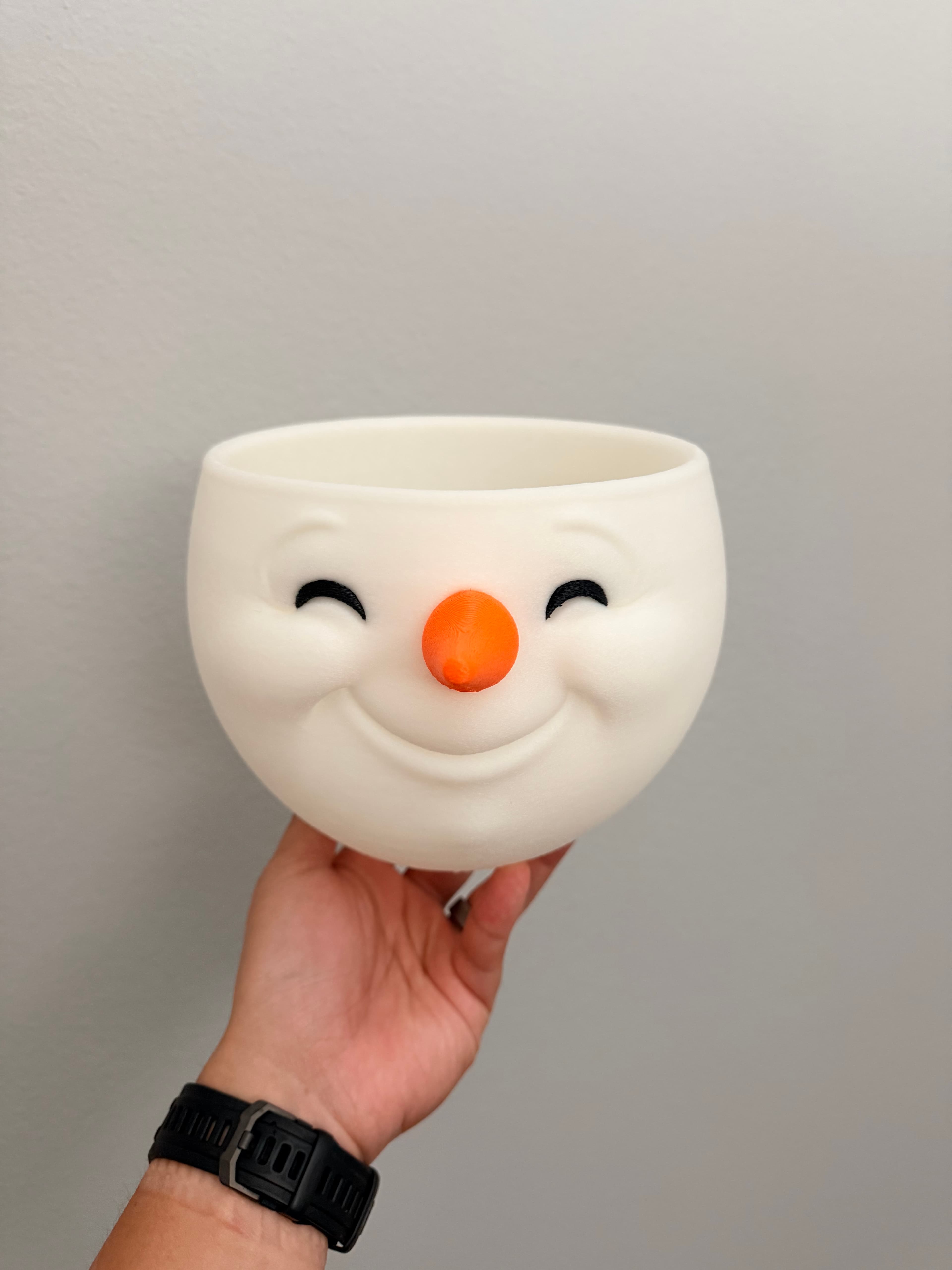 Snowman Xmas Candy Bowl